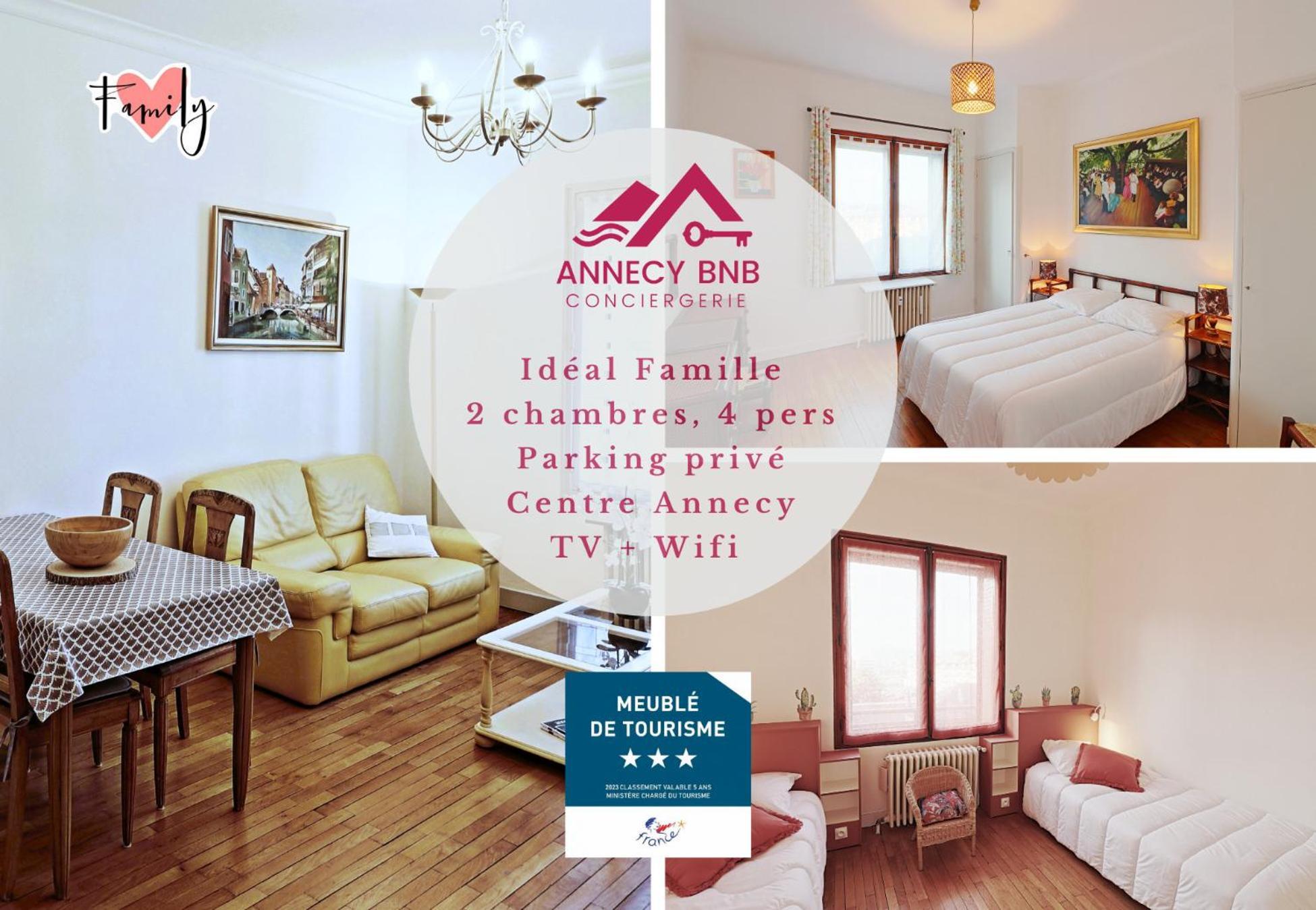 Le Family Lodge 2 Chambres 4 Personnes Classe 3 Etoiles Annecy Zewnętrze zdjęcie